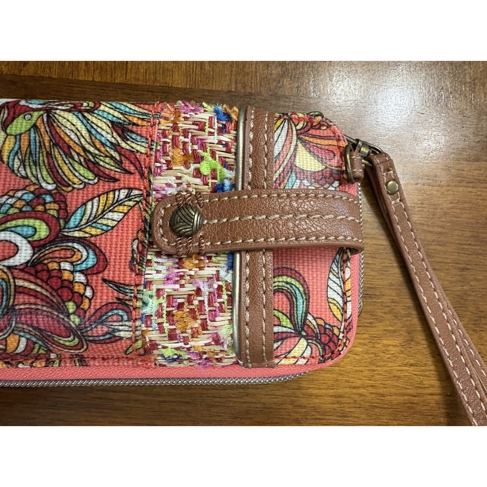SAK‎ ROOTS WOMENS CROSSBODY PHONE CASE CARD HOLDER